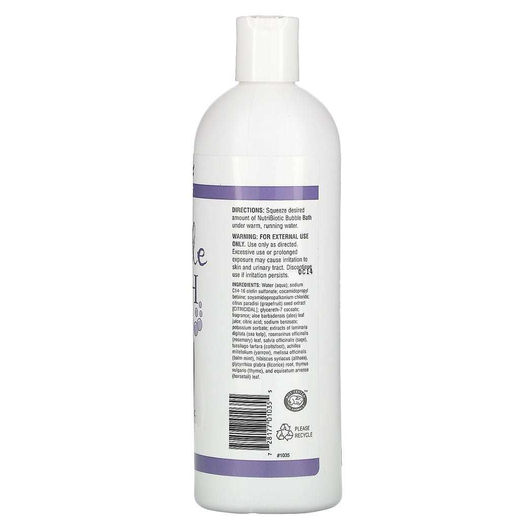 NutriBiotic, boblebad, ikke-sæbe, frisk frugt, 16 fl oz (473 ml)