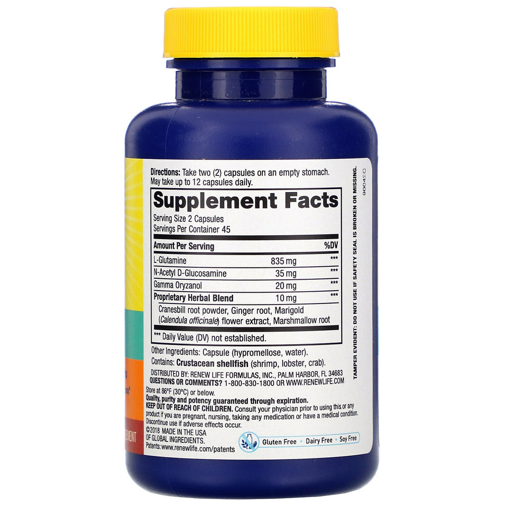 Renew Life, IntestiNew, 90 cápsulas vegetarianas