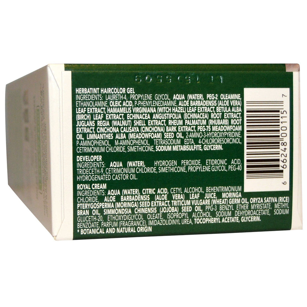 Herbatint, Gel de coloración permanente para el cabello, 4M, castaño caoba, 4,56 fl oz (135 ml)