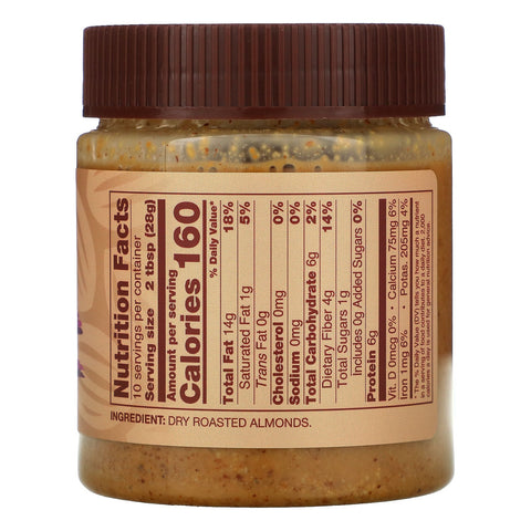 Now Foods, Infusiones de nueces, mantequilla de almendras tostadas, 10 oz (284 g)