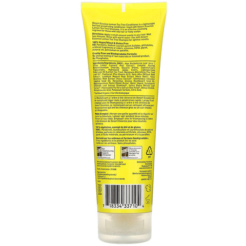 Desert Essence, Conditioner, Lemon Tea Tree, 8 fl oz (237 ml)
