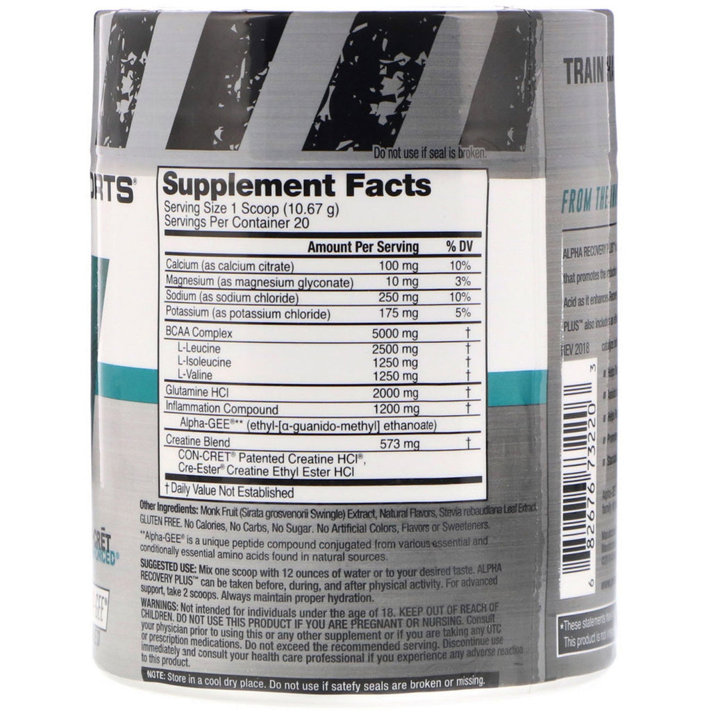 Promera Sports, ALPHA RECOVERY PLUS, Lime Margarita, 7.53 oz (213.3 g)