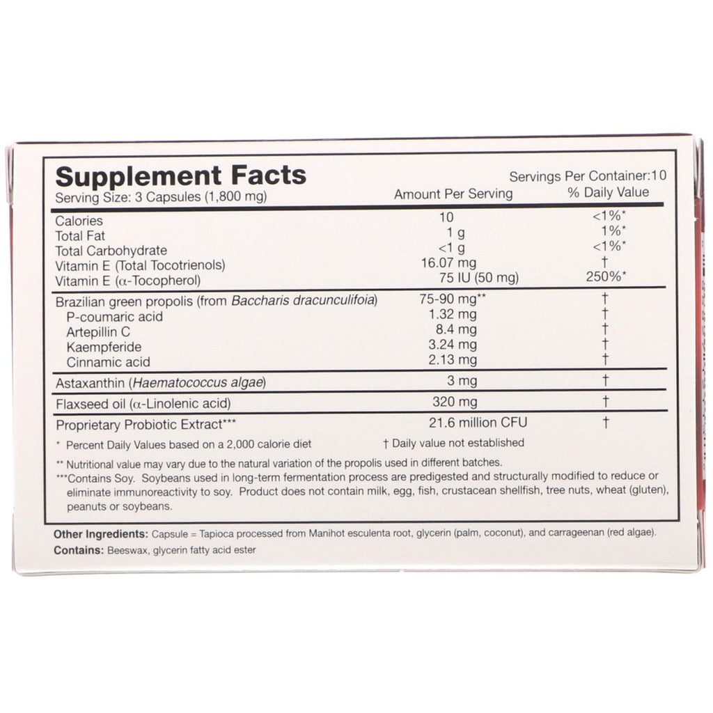 Dr. Ohhira's, Propolis Plus, 30 Capsules