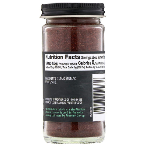Frontier Natural Products, Zumaque molido, 2,10 oz (59 g)