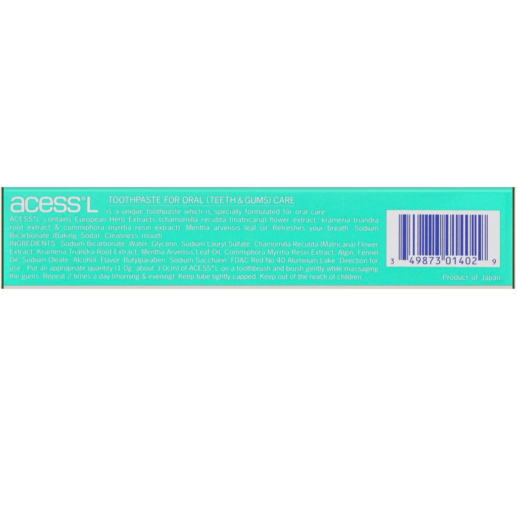 Sato, Acess L, Toothpaste for Oral Care, 2.1 oz (60 g)
