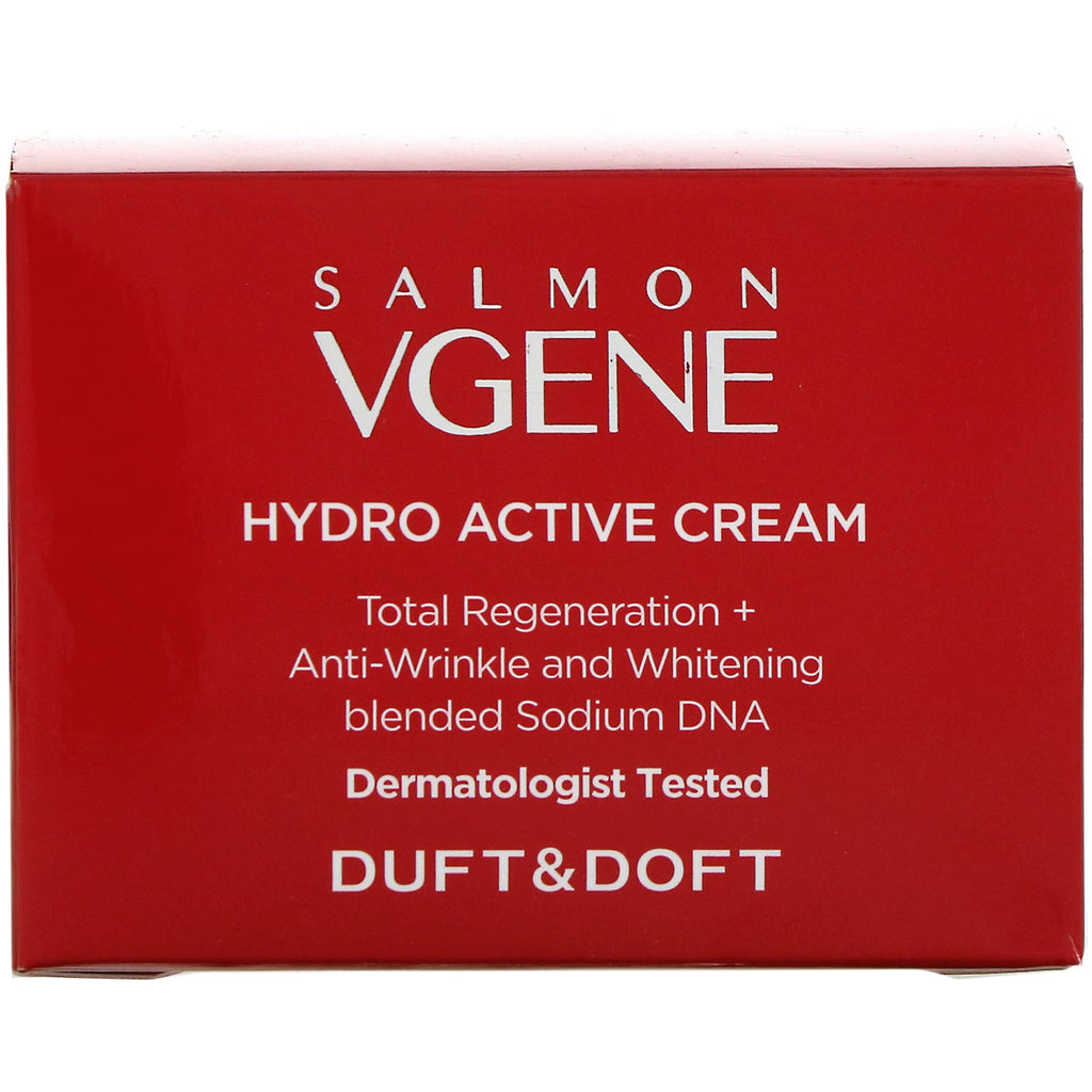 Duft &amp; Doft, Salmon Vgene, Hydro Active Cream, 1,8 fl oz (50 ml)