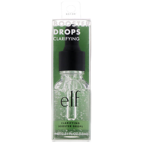 E.L.F., Clarifying Booster Drops, 0.51 fl oz (15 ml)