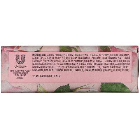 Love Beauty and Planet, Bountiful Bouquet, Bar Soap, Murumuru Butter & Rose, 7 oz (198 g)
