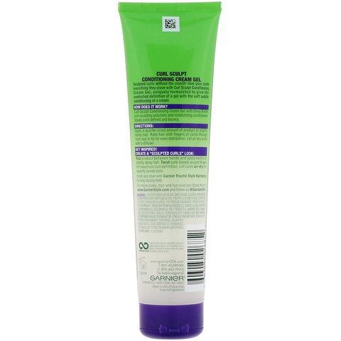 Garnier, Fructis, Curl Sculpt, Conditioning Cream Gel, 5.1 fl oz (150 ml)