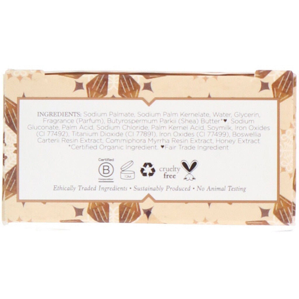 Nubian Heritage, Raw Shea Butter Bar sæbe, 5 oz (142 g)