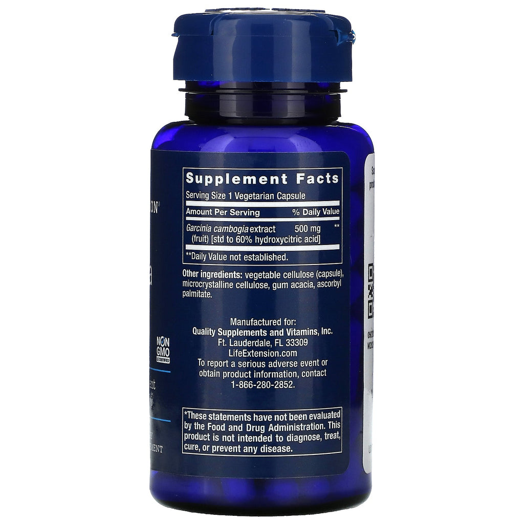 Life Extension, Garcinia HCA, 90 Vegetarian Capsules