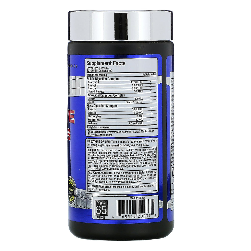 ALLMAX Nutrition, Digestive Enzymes + Protein Optimizer, 90 Capsules