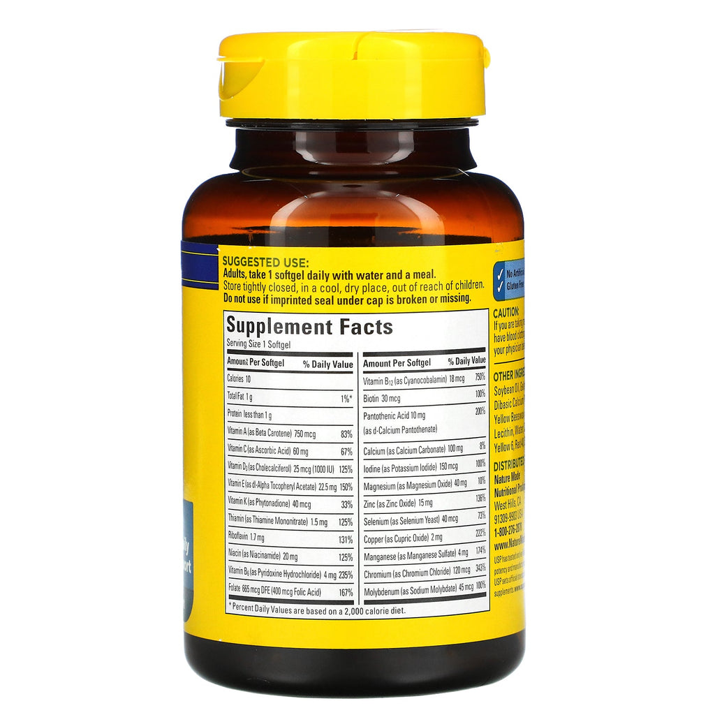 Nature Made, Multi For Him, 60 Softgels