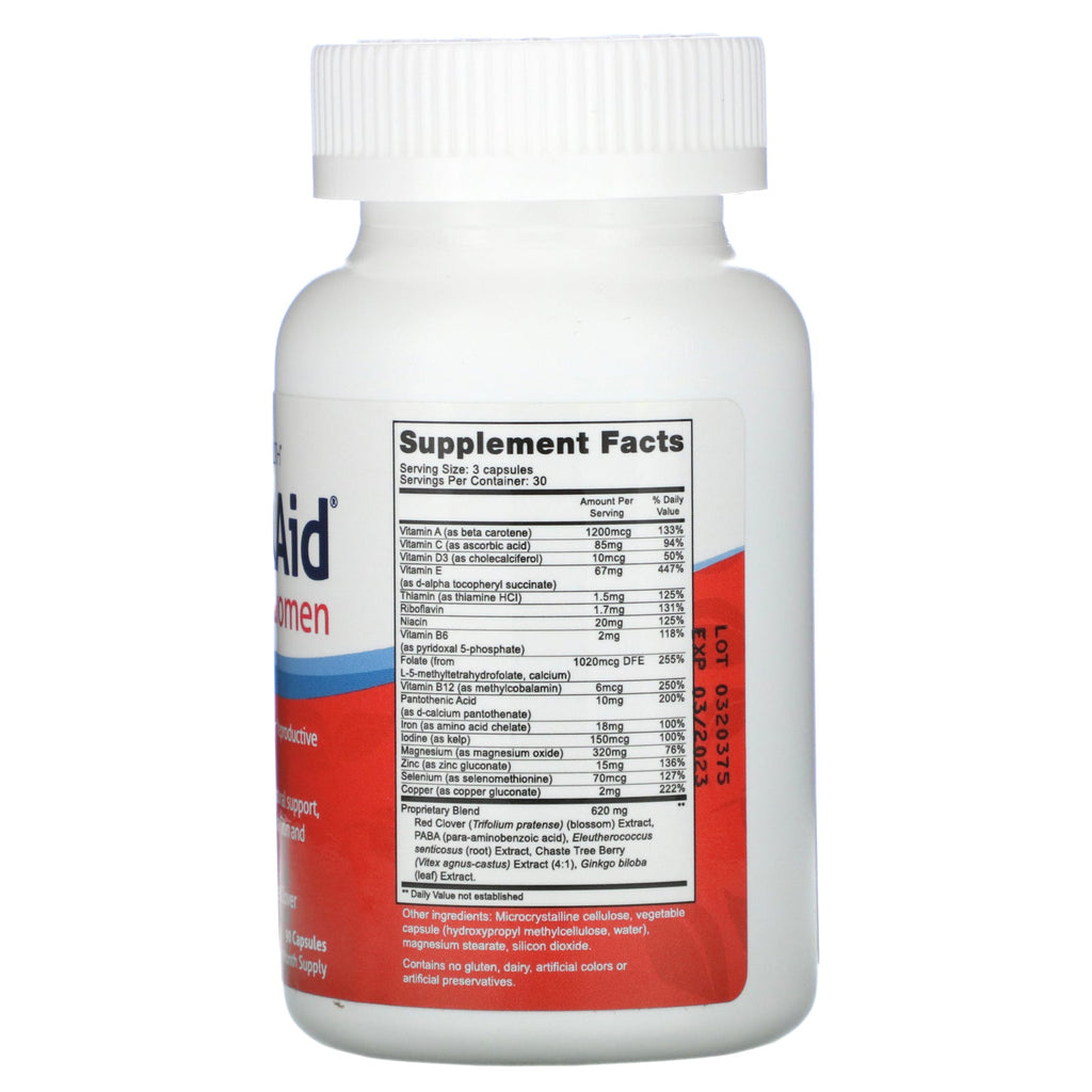 Fairhaven Health, FertilAid for Women, 90 kapsler