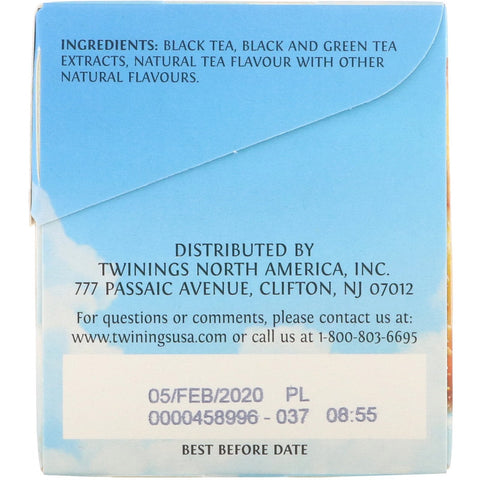 Twinings, koldbrygget iste, engelsk klassisk, 20 teposer, 1,41 oz (40 g)