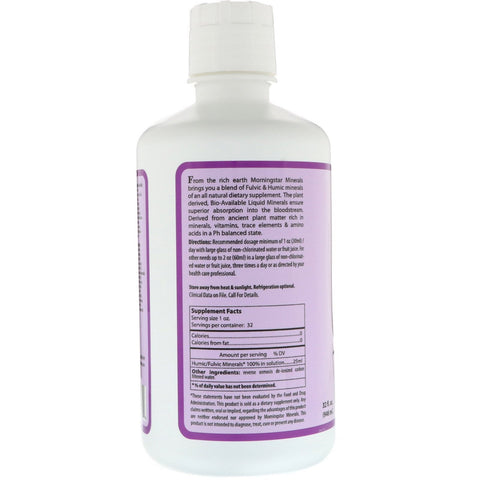 Morningstar Minerals, Inner Vitality, Fulvic / Humic Minerals, 32 fl oz (946 ml)