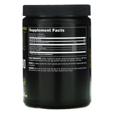 Universal Nutrition, Classic Series, BCAA Pro, 110 Capsules