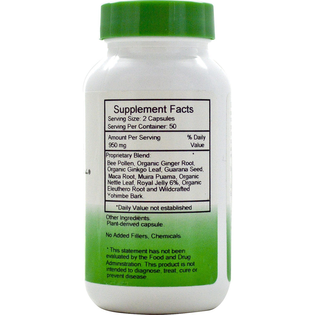 Christophers originale formler, urte-libido-formel, 475 mg, 100 vegetariske kapsler