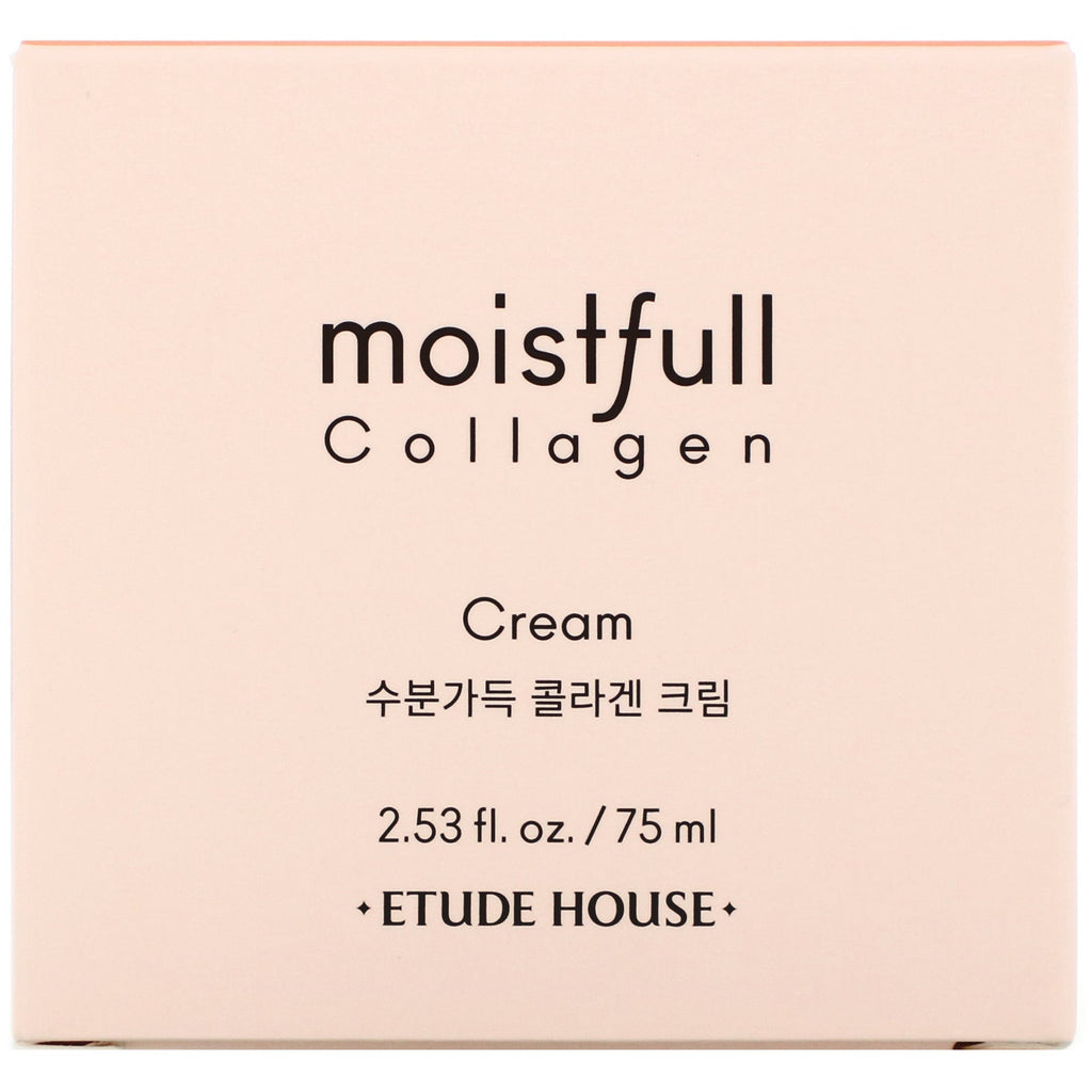 Etude House, fugtigt kollagen, creme, 2,53 fl oz (75 ml)