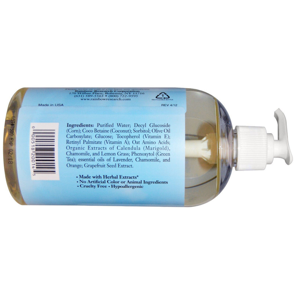 Rainbow Research, Baby Oh Baby, Herbal Shampoo, Scented, 16 fl oz