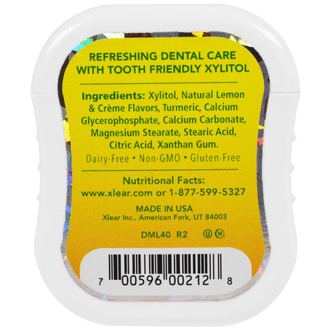 Xlear, Spry Gems, Mints, Citron Creme, 40 Count, 25 g