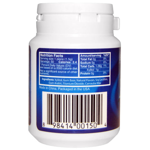 Epic Dental, 100 % xylitol sødet, pebermyntegummi, 50 stk.