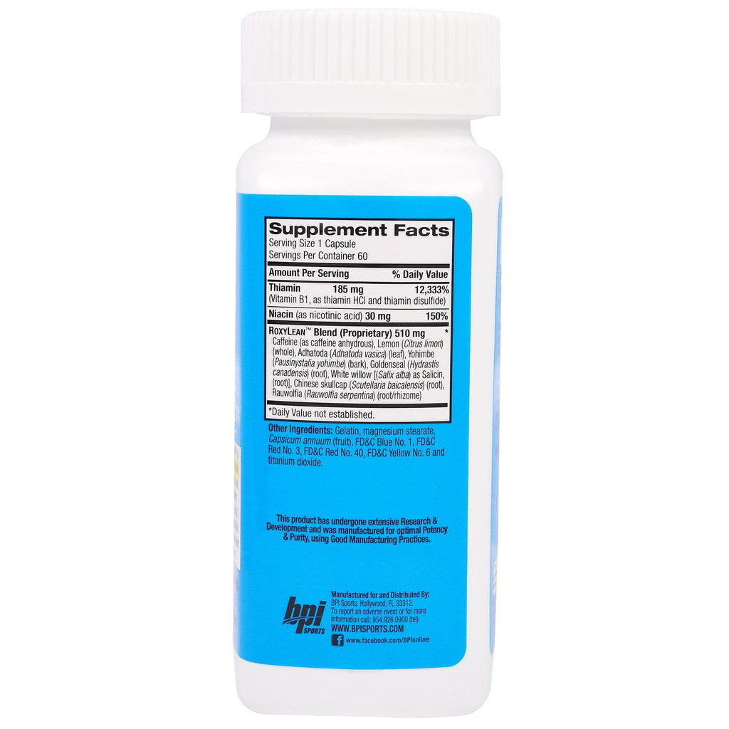 BPI Sports, RoxyLean, Medi-Biological Weight Loss, 60 Capsules