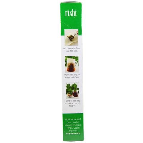 Rishi Tea, Loose Leaf Tea Bags, 100 Tea Bags