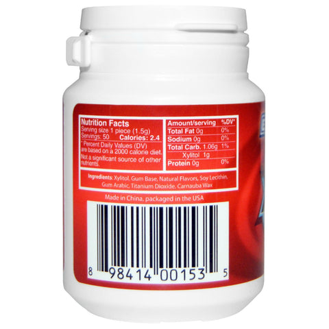 Epic Dental, 100 % xylitol sødet, kanelgummi, 50 stk.