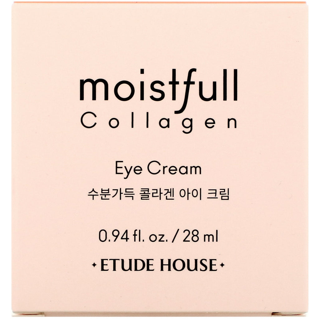 Etude House, fugtigt kollagen, øjencreme, 0,94 fl oz (28 ml)