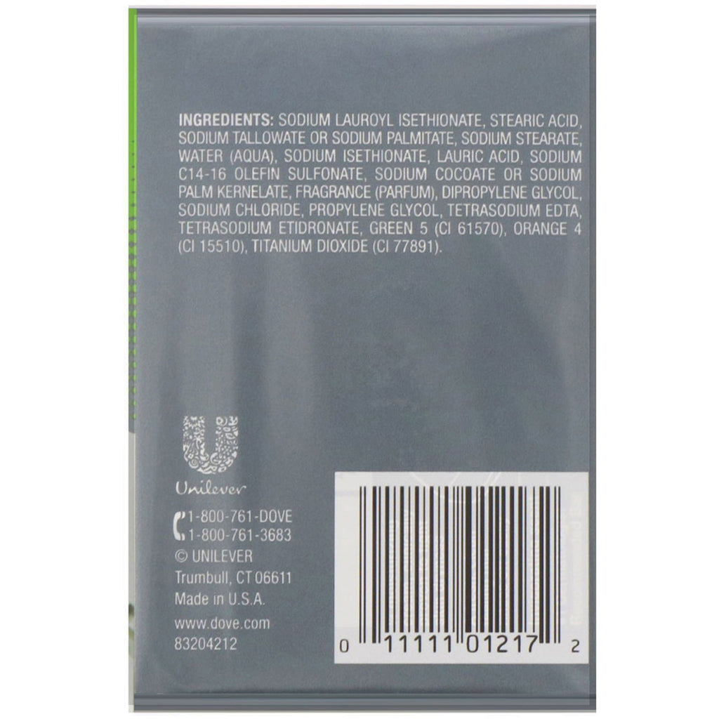 Dove, Men+Care, Body + Face Bar, Extra Fresh, 4 barer, 4 oz (113 g) hver