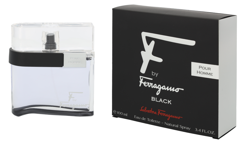 S. Ferragamo F By Ferragamo Black Edt Spray 100 ml