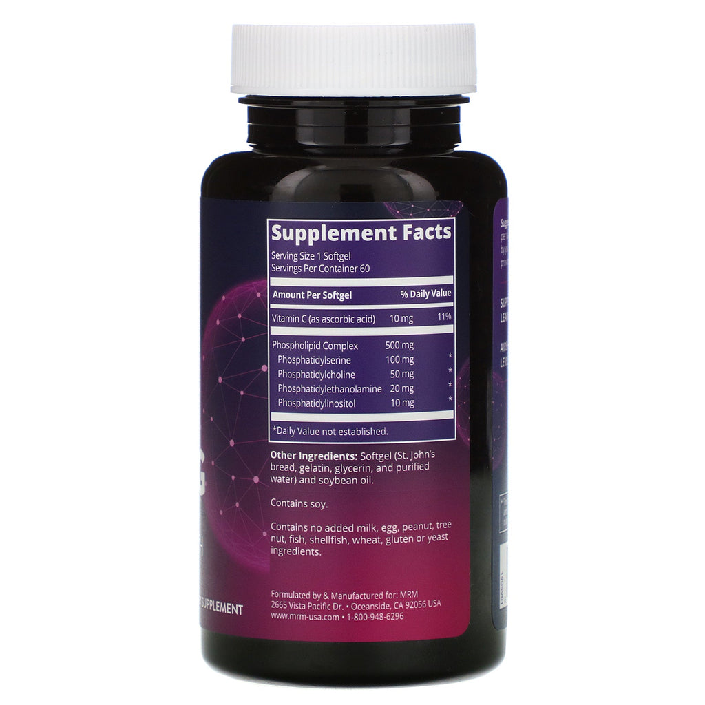 MRM, Ernæring, PS, 100 mg, 60 Softgels
