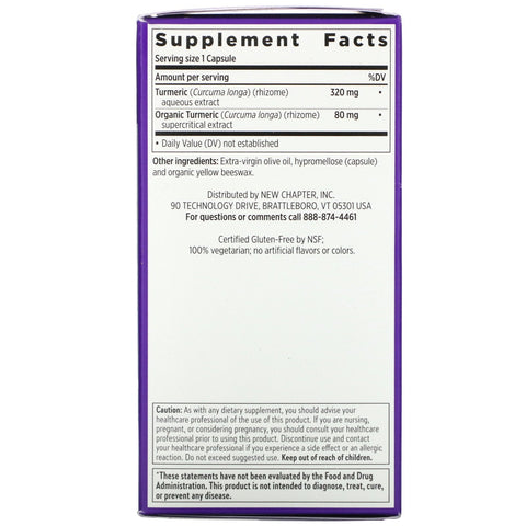New Chapter, Turmeric Force, 120 Vegetarian Capsules