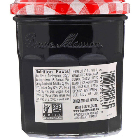 Bonne Maman, Conservas de arándanos silvestres, 370 g (13 oz)
