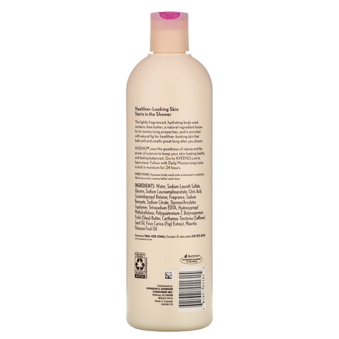 Aveeno, Active Naturals, Positivt nærende, Fugtgivende Body Wash, 16 fl oz (473 ml)