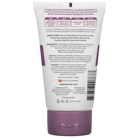 Bambo Nature, Gel de baño para cabello y cuerpo Bath Buddy, 5 fl oz (150 ml)