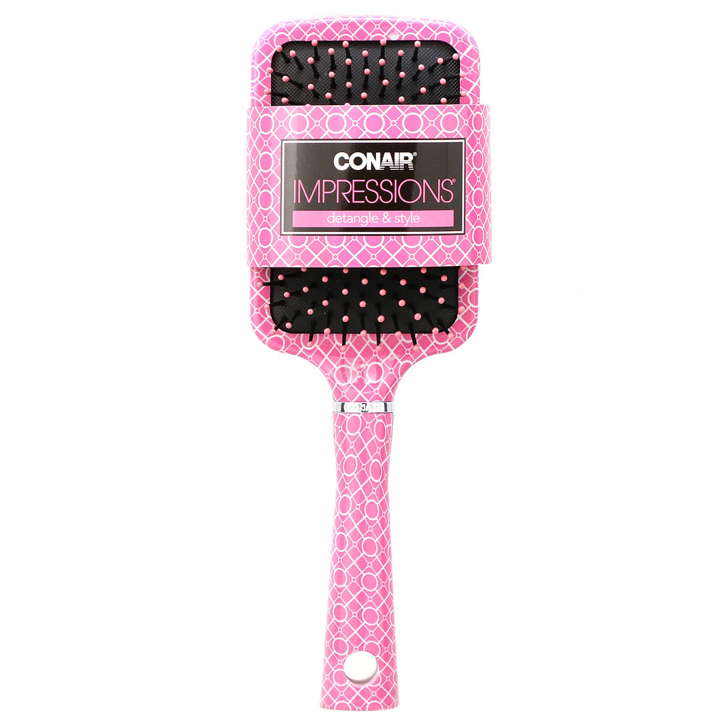 Conair, Impressions, cepillo para cabello para desenredar y peinar, 1 cepillo