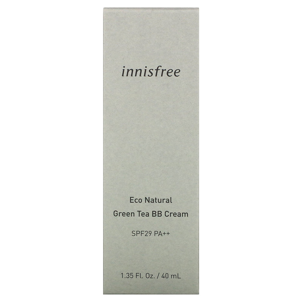 Innisfree, Eco Natural Green Tea BB Cream, SPF 29 PA++, 1.35 fl. oz. (40 ml)