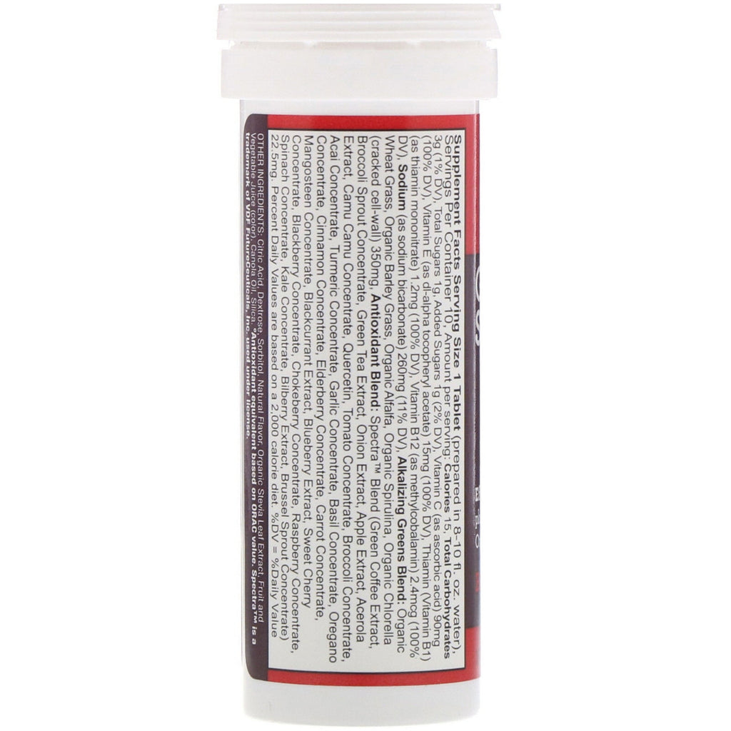 Amazing Grass, Green Superfood, Effervescent Greens, Berry Flavor, 10 Tablets