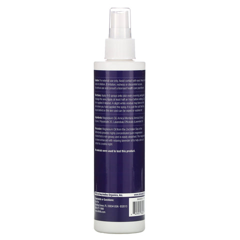 Life-flo, magnesiumolie, natspray, beroligende og beroligende, 8 fl oz (237 ml)