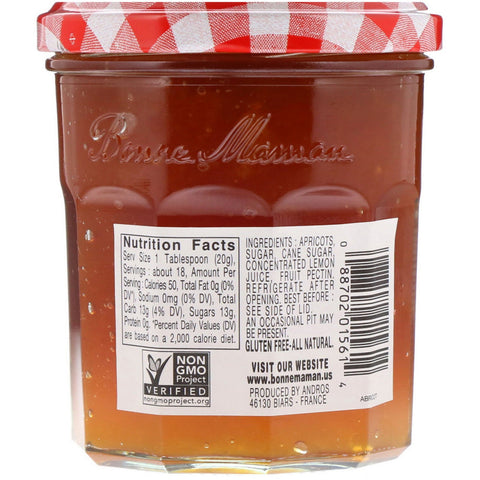 Bonne Maman, Conservas de albaricoque, 13 oz (370 g)