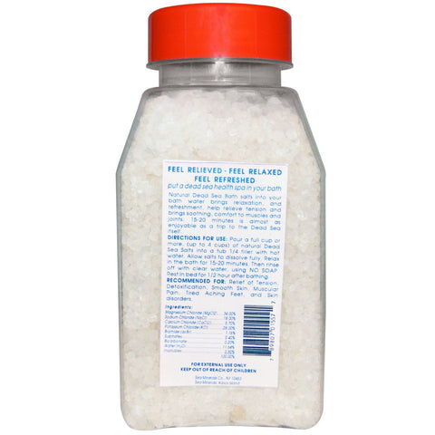 Sea Minerals, Mineral Bath from the Dead Sea, 1 lb (453 g)