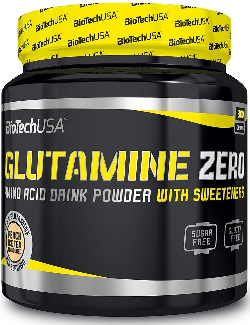 BioTechUSA, Glutamine Zero, Peach Ice Tea - 300g