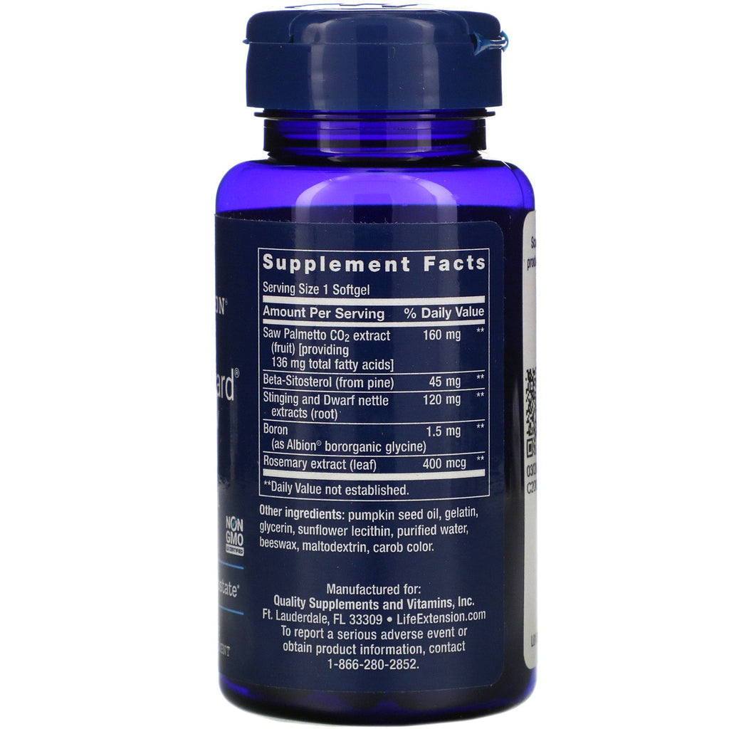 Life Extension, PalmettoGuard Saw Palmetto/Nettle Root with Beta-Sitosterol, 60 Softgels