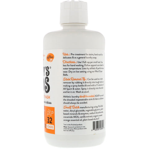 Molly's Suds, All Sport Laundry Wash, 32 fl oz (964.35 ml)