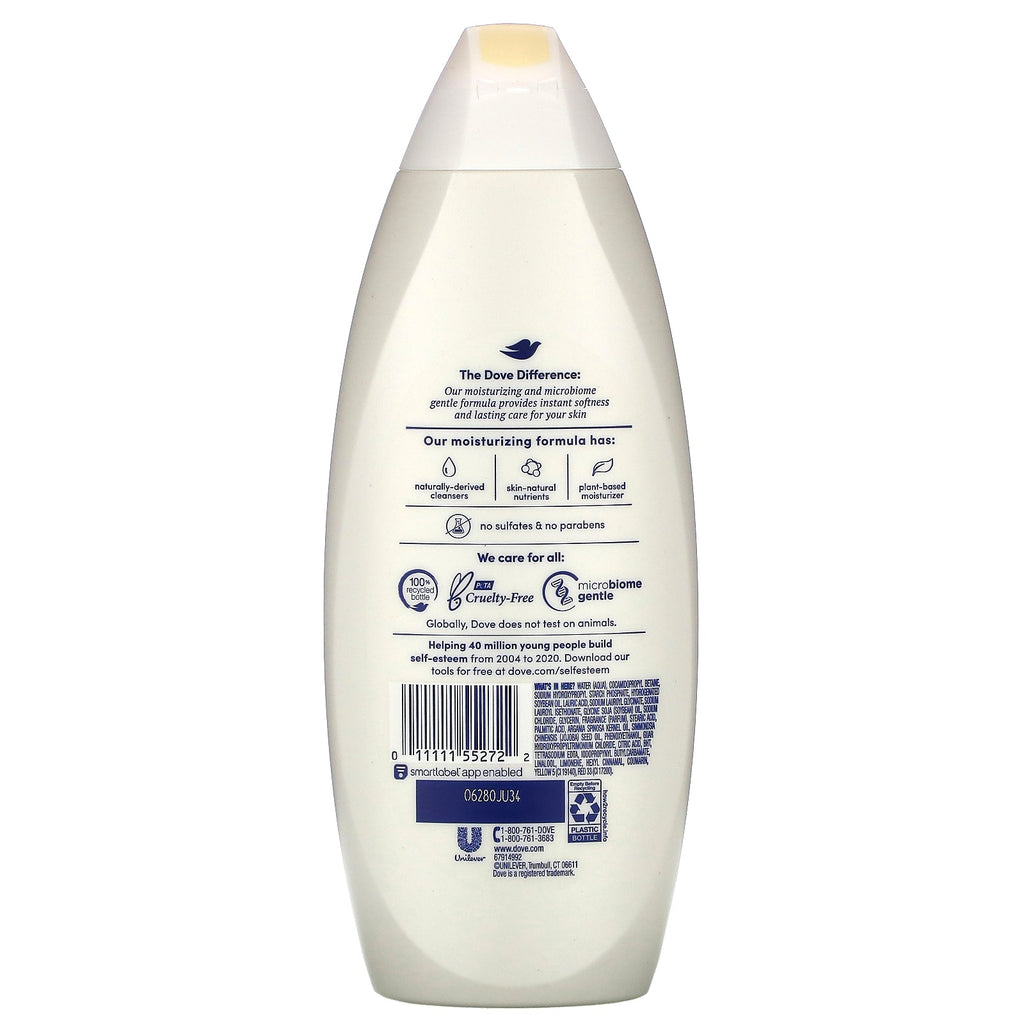 Dove, Dryness Relief Body Wash med jojobaolie, 22 fl oz (650 ml)