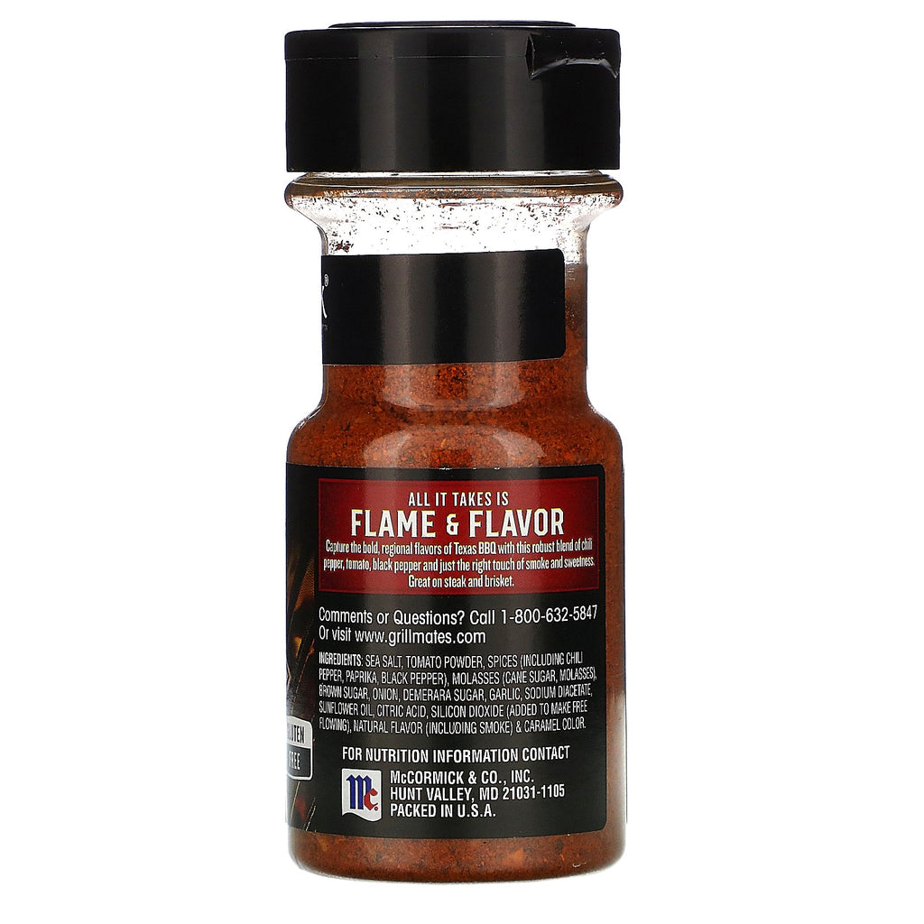 McCormick Grill Mates, Texas BBQ Krydderi, 2,5 oz (70 g)