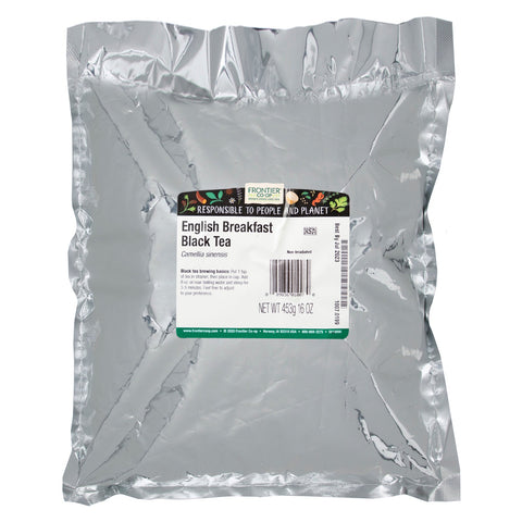 Frontier Natural Products, engelsk morgenmad sort te, 16 oz (453 g)