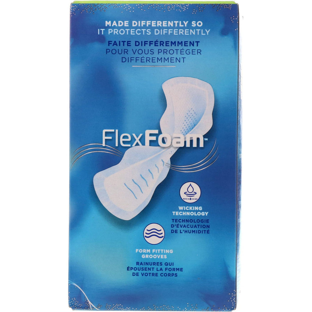 Altid, Infinity Flex Foam med Flexi-Wings, størrelse 2, Heavy Flow, uparfumeret, 32 puder